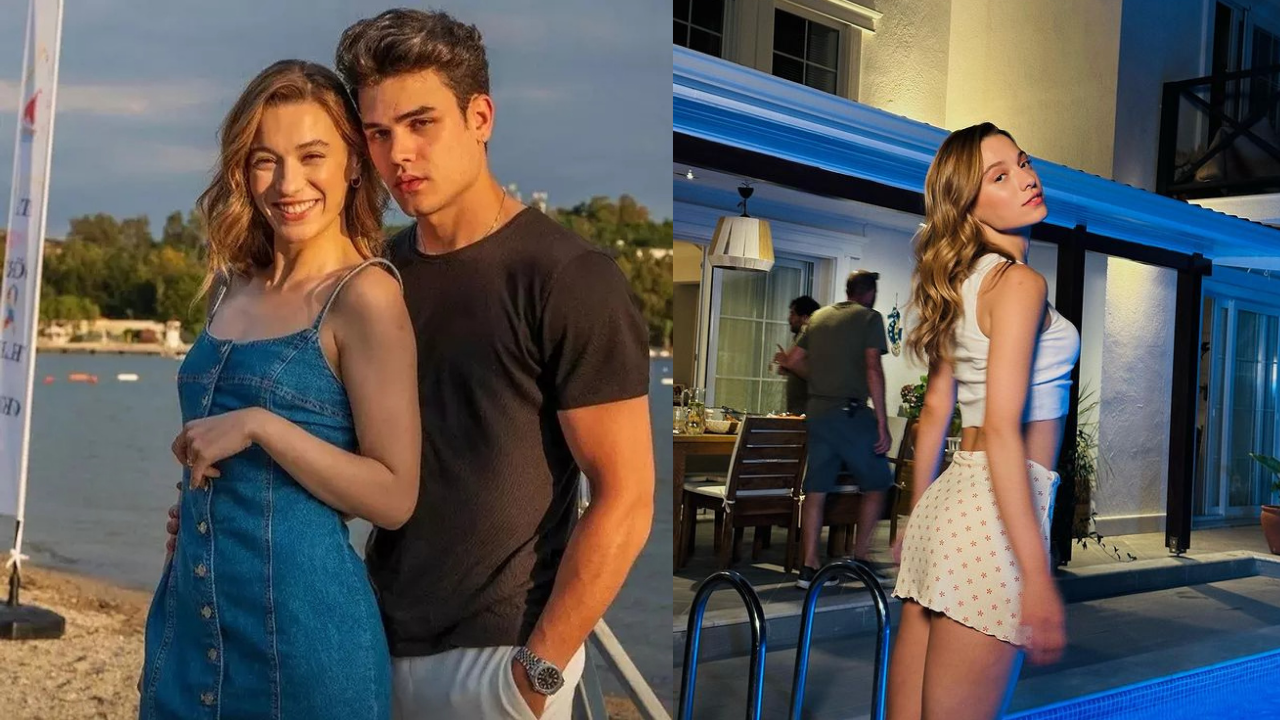 Sümeyye Aydoğan eski aşkı Atakan Hoşgören'e ikinci kez şans verdi! Film galasında ortaya çıktı