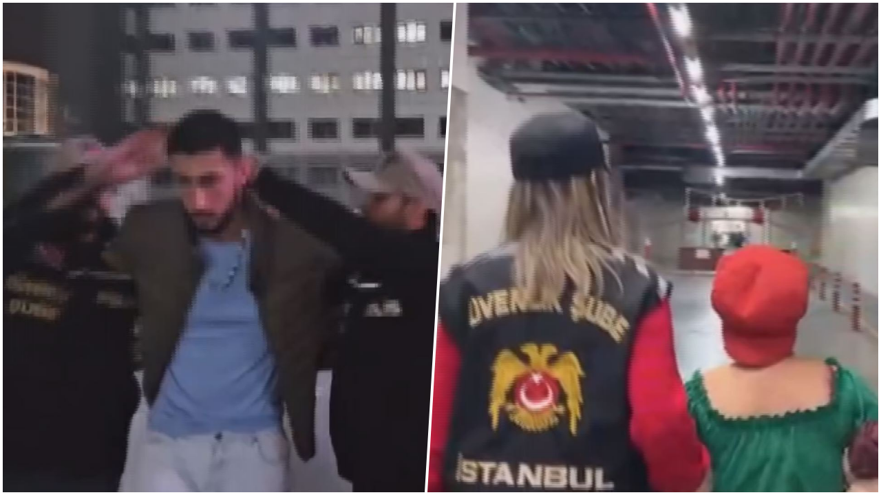 Beyoğlu'nda skandal olay: Kadının boynuna tasma takıp sokakta gezdirdi! 2 kişi tutuklandı