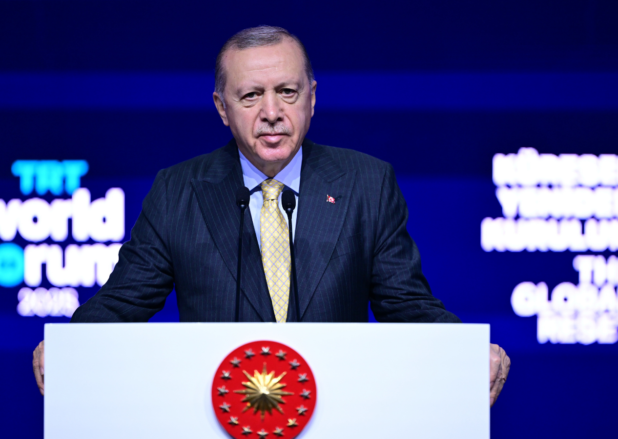 Cumhurbaşkanı Recep Tayyip Erdoğan: İsrail, masum değil zalimin ta kendisidir. BMGK, sorunlara çözüm üretemiyor. İnsanlığın kaderi 5 ülkenin insafına bırakılamaz