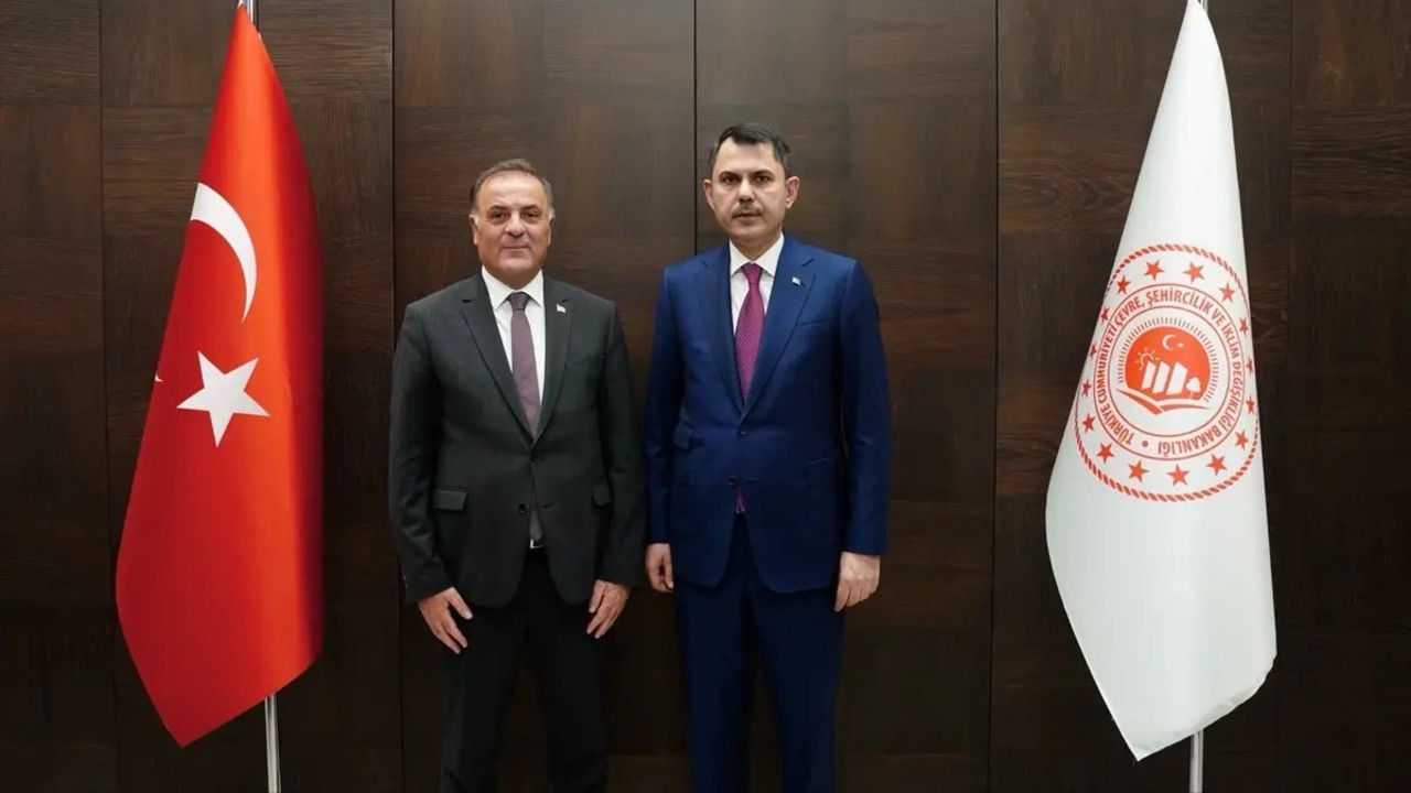 Çevre, Şehircilik ve İklim Değişikliği Bakanı Murat Kurum, İBB Başkanvekili Nuri Aslan'ı kabul etti