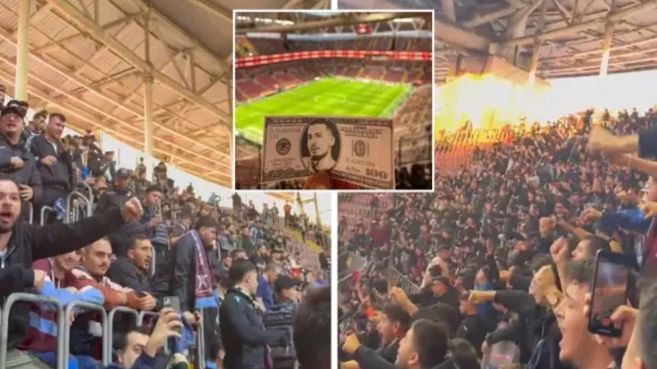 Trabzonspor taraftarından Uğurcan Çakır'a küfürlü tezahürat!
