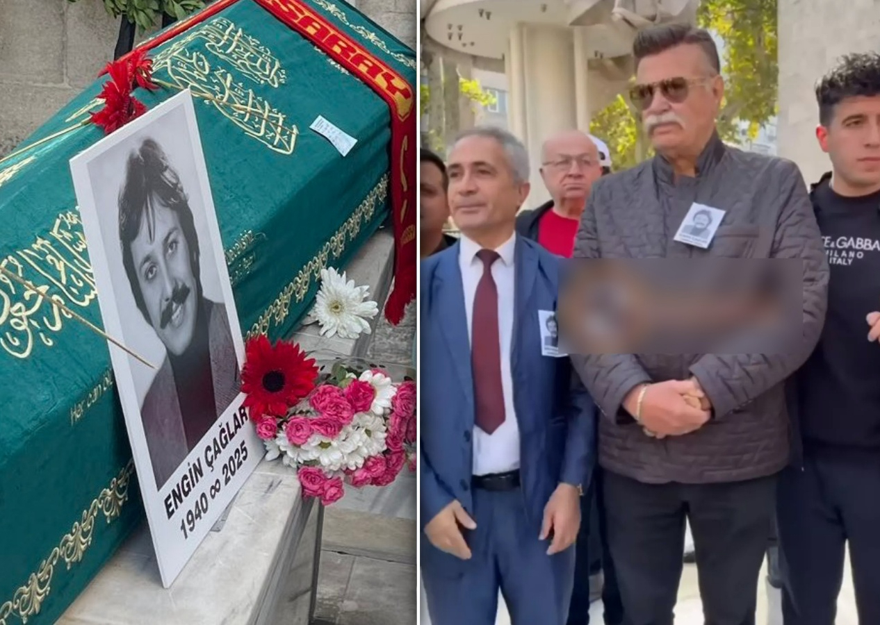 Yeşilçam’ın efsane ismi Engin Çağlar son yolculuğuna uğurlandı! Cenazede tepki çeken anlar...  “Kasımda ölmek isterim” demişti