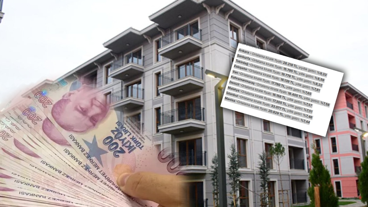 Kira getirisi en yüksek olan 10 şehir! Yatırımcılar kapış kapış daire alıyor