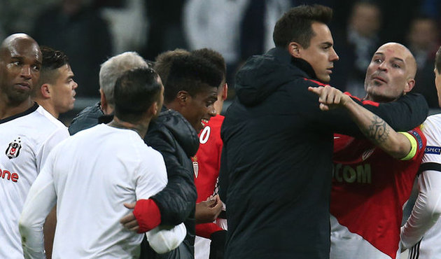 Beşiktaş - Monaco maçı sonrası şok olay!