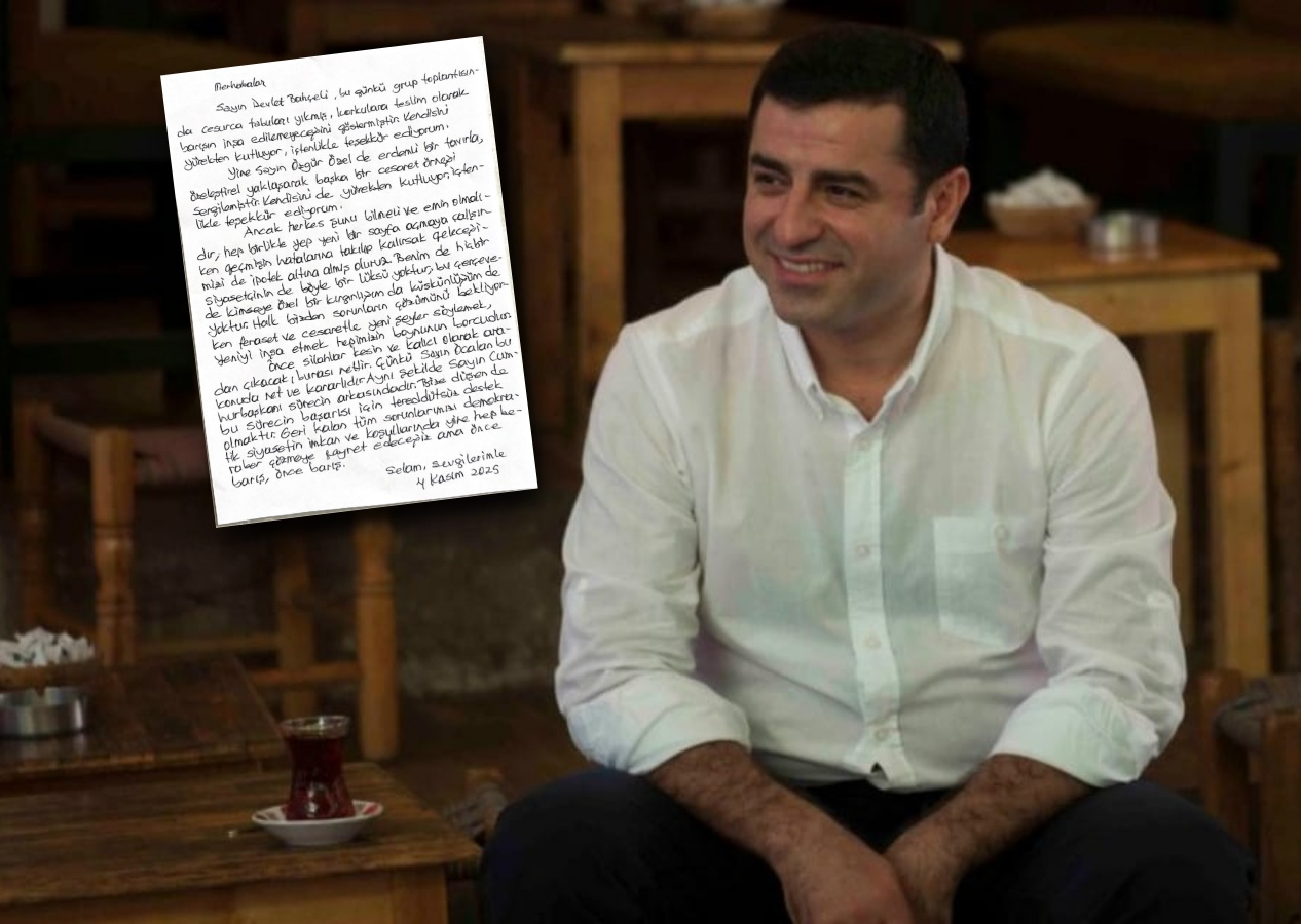 Cezaevinden mektup yazdı... Selahattin Demirtaş’tan Bahçeli’ye tarihi teşekkür: Cesurca tabuları yıktı!