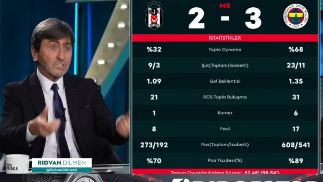 Rıdvan Dilmen'den dikkat çeken Beşiktaş yorumu