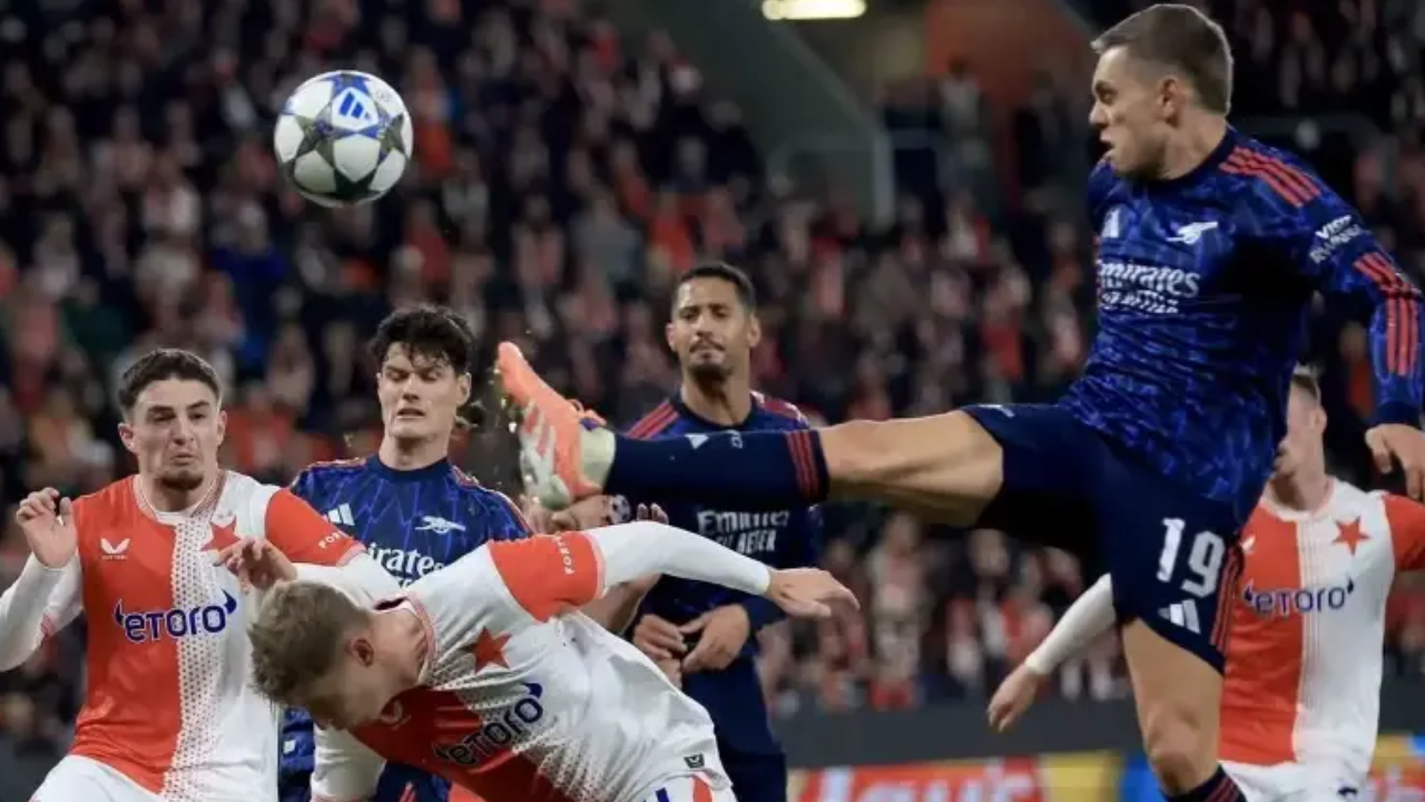 Arsenal fırtınası! Şampiyonlar Ligi’nde 4’te 4'lük istikrar! Arsenal: 3 - Slavia Prag: 0