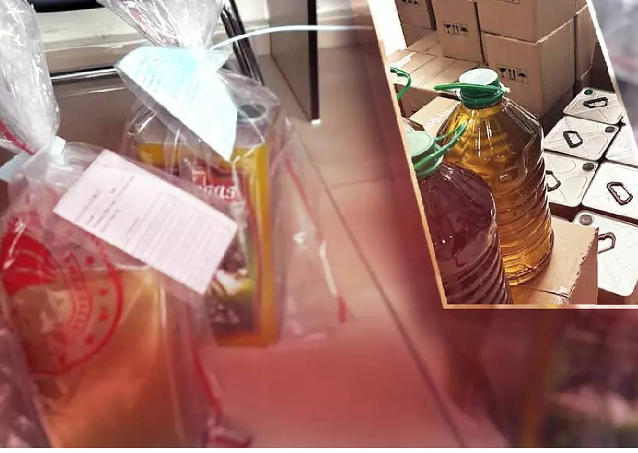 “Natürel sızma zeytinyağı” diye sattılar! 2 bin litre hileli yağ ele geçirildi