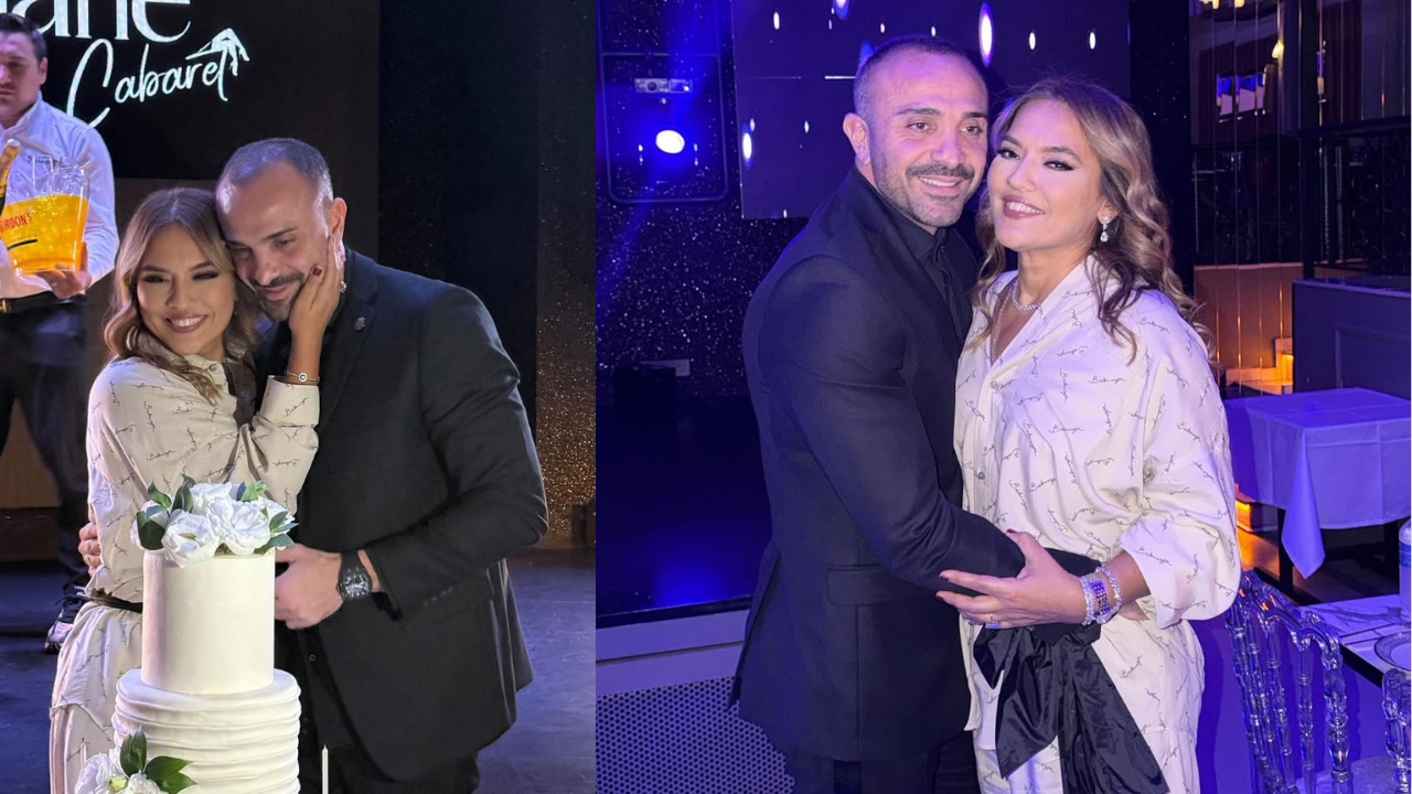 Demet Akalın ve Okan Kurt, birlikteliklerinin 14. yılını kutladı! İşte özel partiden romantik anlar
