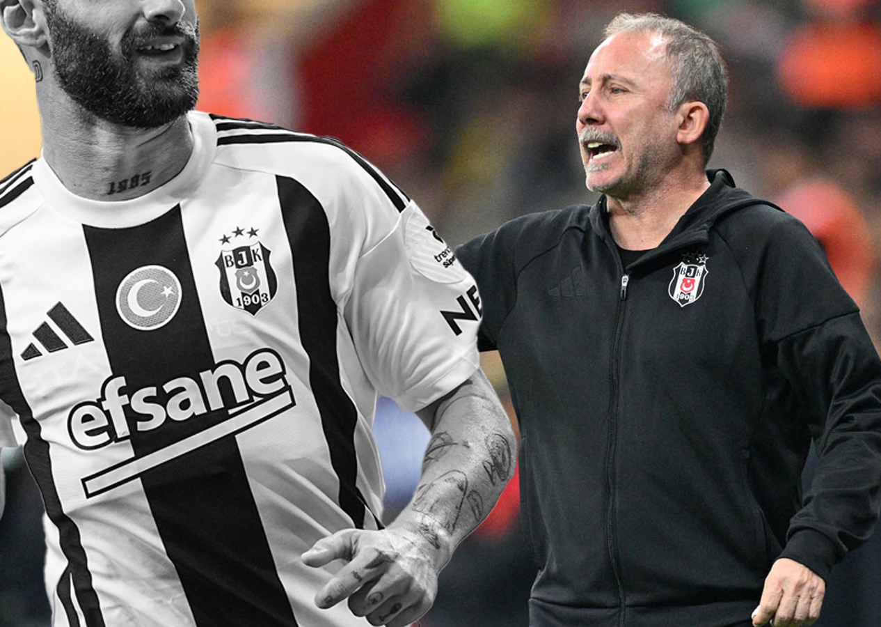 Beşiktaş'ta büyük kriz: Sergen Yalçın yıldız oyuncuyu tamamen sildi! Başkan Serdal Adalı devreye girdi
