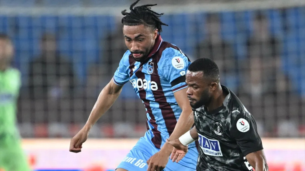 Trabzonspor skoru koruyamadı, sahasında 2 puanı bıraktı (Trabzonspor 1 - 1 Alanyaspor | Maçın özeti)