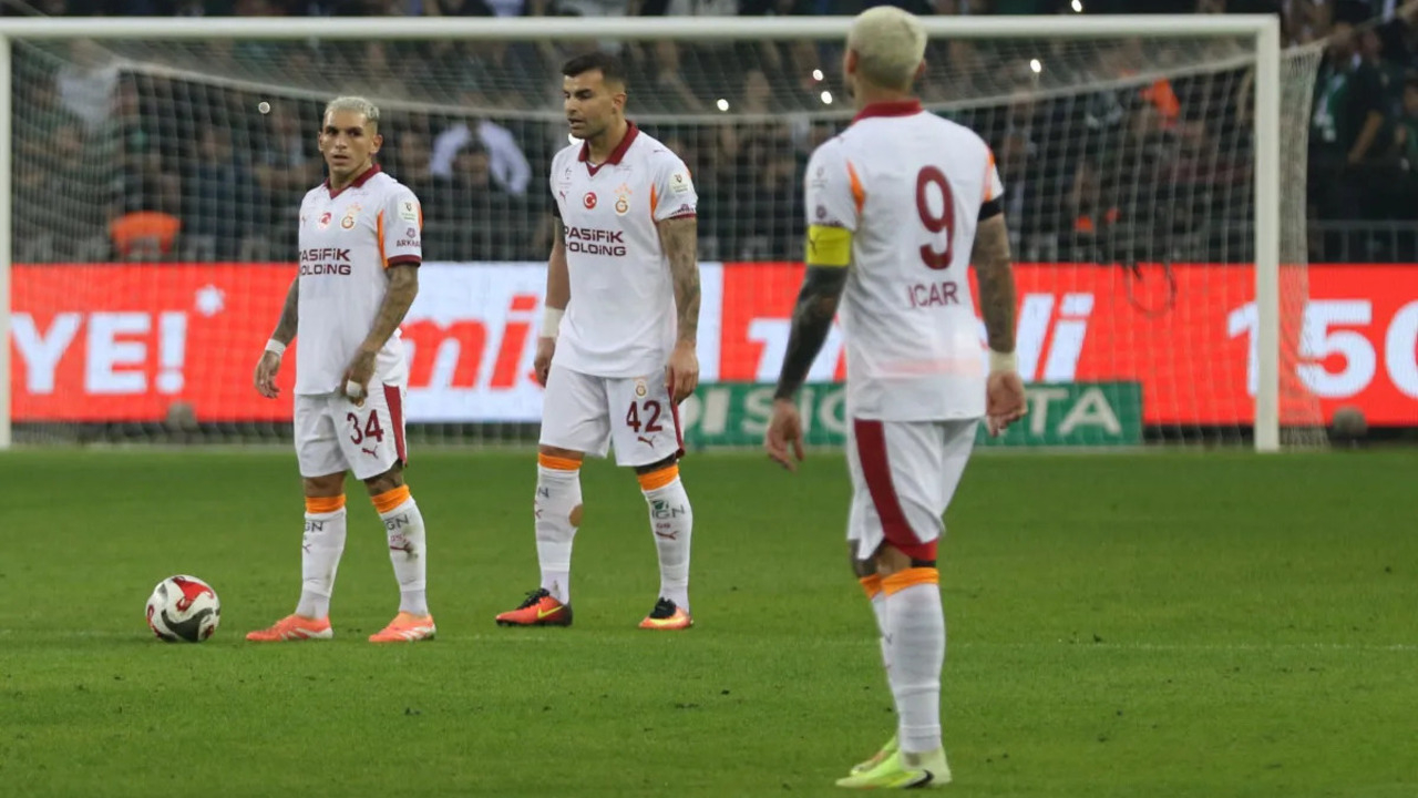 Galatasaray Süper Lig'de 19 maç aradan sonra mağlup oldu!