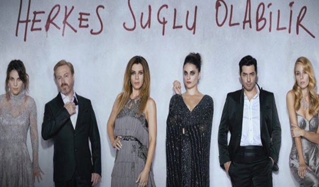 Dizi setinde panik..!