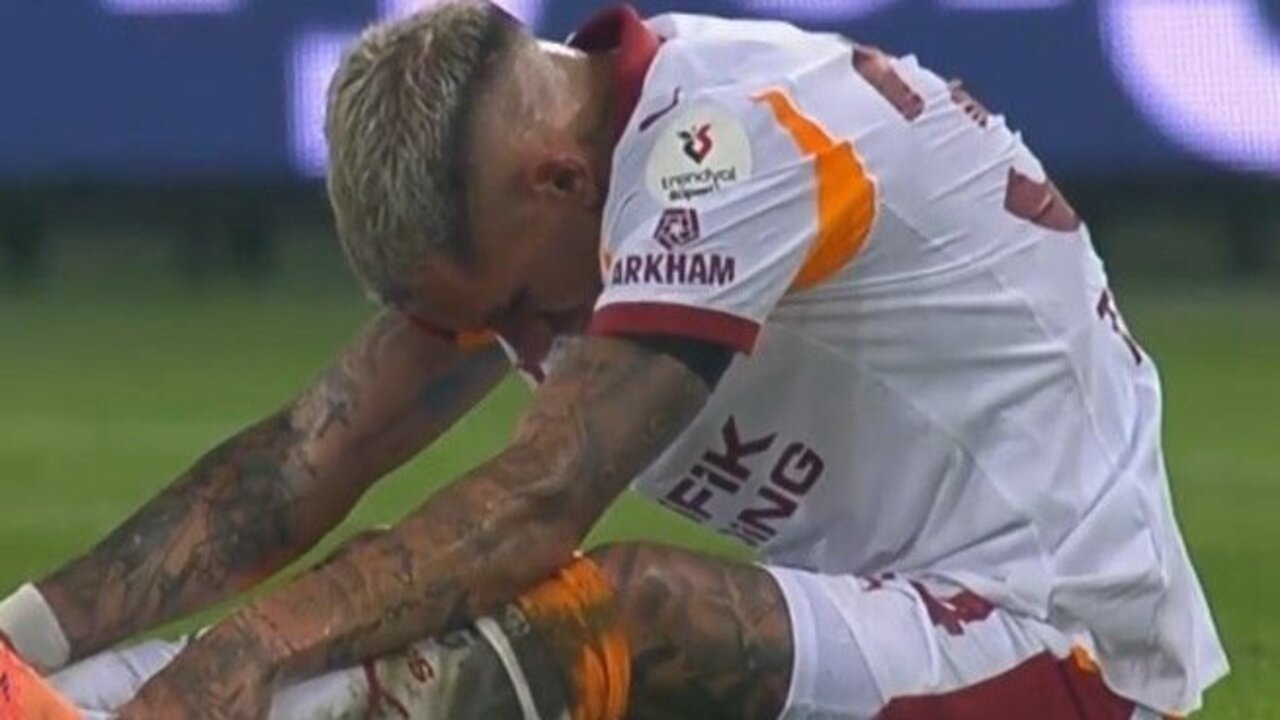 Galatasaray'a kabus gibi haber! Lucas Torreira oyuna devam edemedi