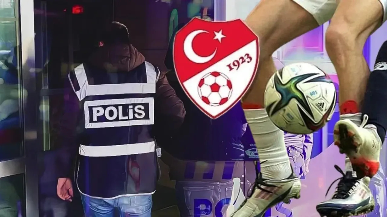 Futbolda bahis operasyonu: 8 kişi tutuklandı! 1 başkan 7 hakem