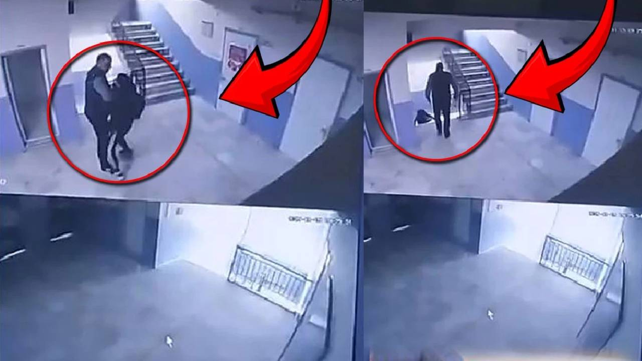 Bu nasıl eğitimci? Yakasından tuttu, aşağıya itti! Otizmli öğrenciyi merdivenlerden düşürdü