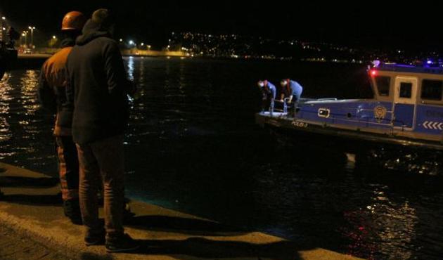 Sarıyer'de lüks cip denize uçtu...