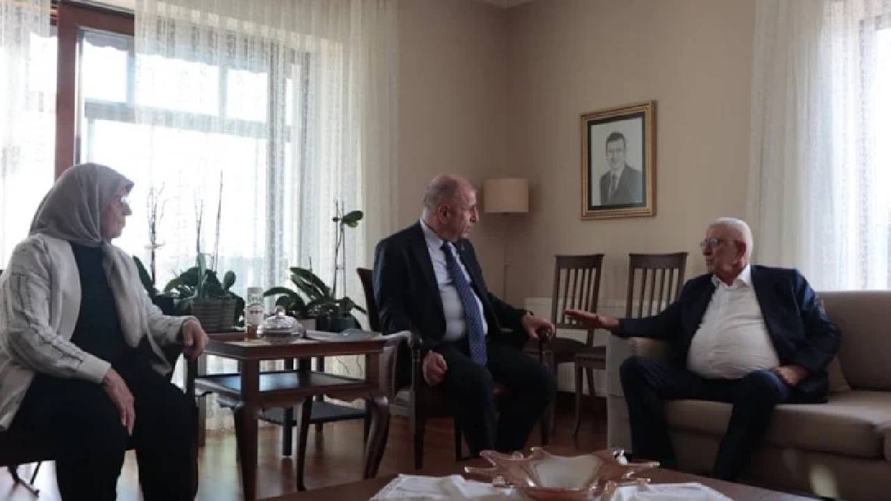 Ümit Özdağ, İmamoğlu ailesini ziyaret etti