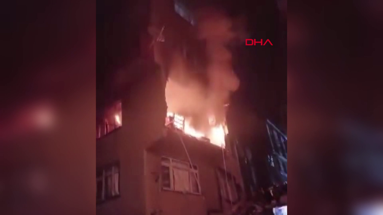 Kağıthane'de korkunç patlama! İşte ilk görüntüler!
