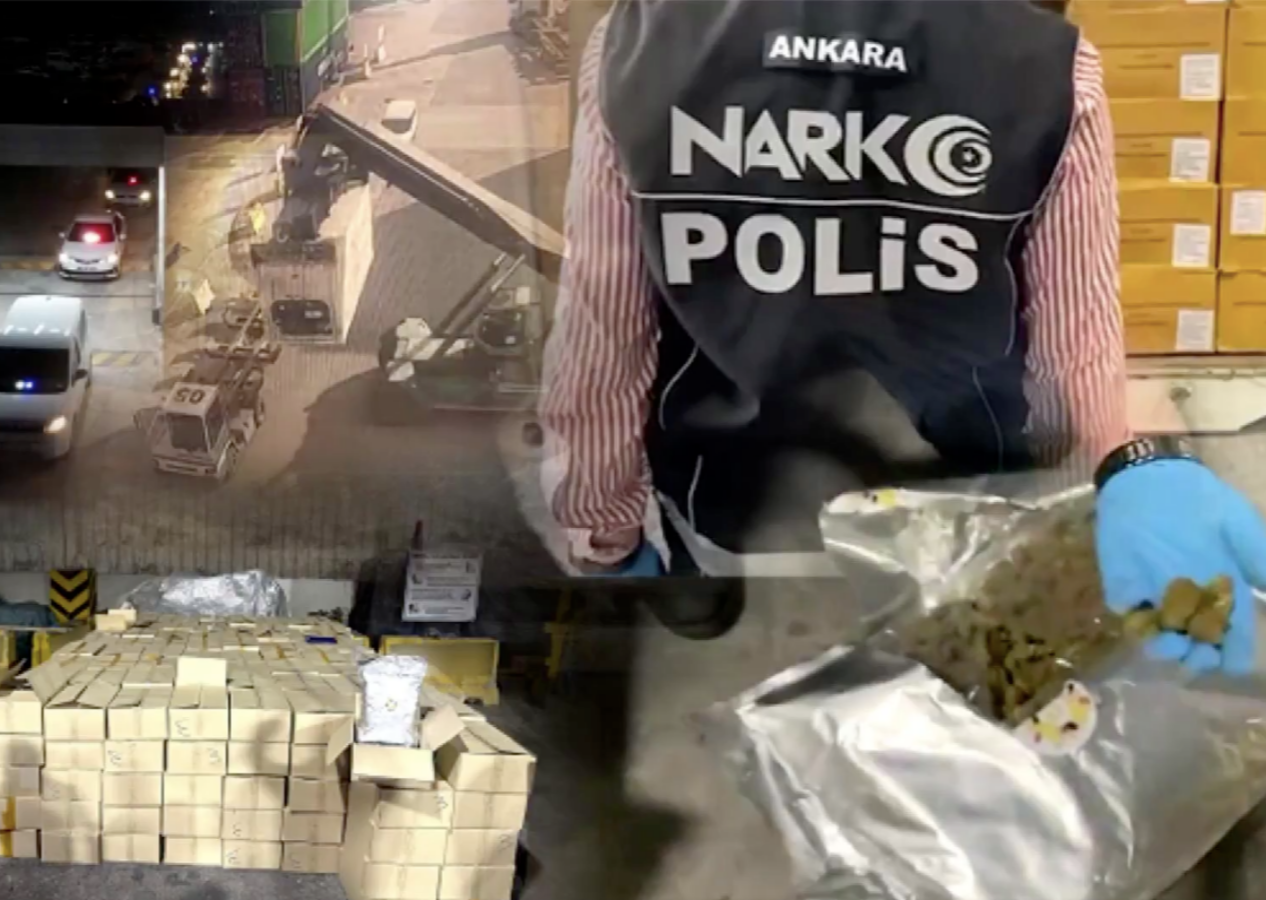 Derince Limanı’nda dev operasyon: 1 ton 508 kilo uyuşturucu ele geçirildi!