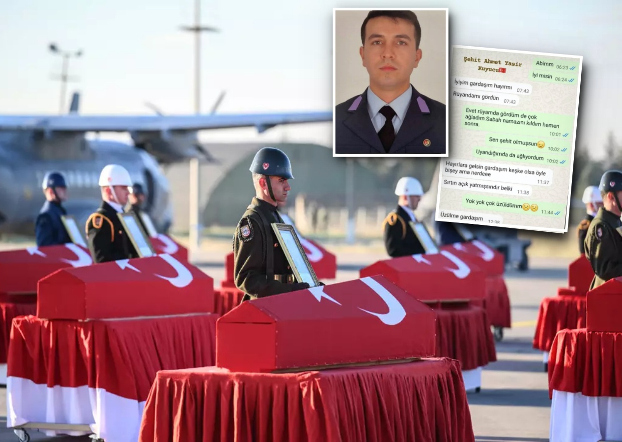 Faciadan saatler önce... Şehit Ahmet Yasir Kuyucu’nun kız kardeşiyle son konuşması ortaya çıktı! "Sen şehit olmuşsun…"