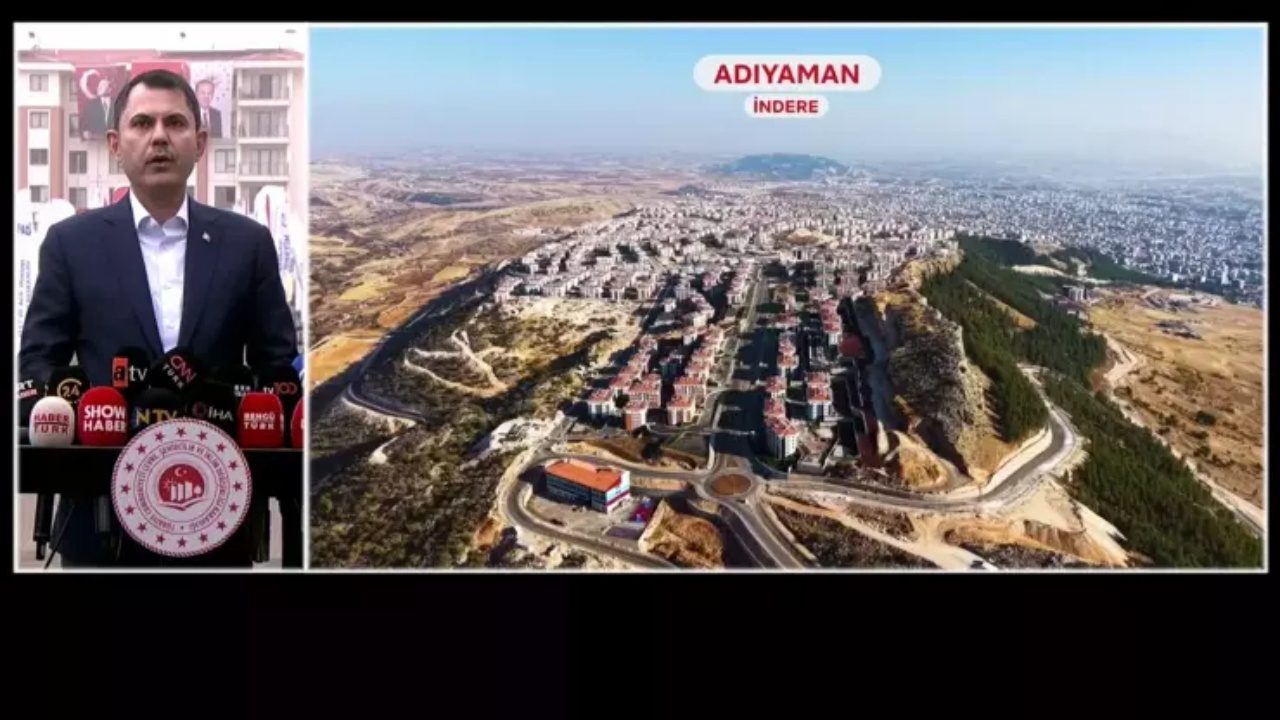 Anahtar teslimi yarın! Bakan Kurum: Adıyaman'da 350 bin deprem konutu tamamlandı