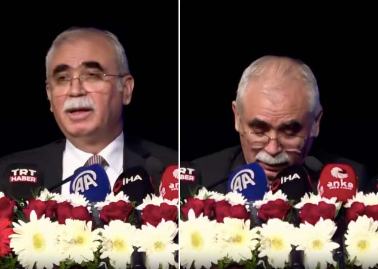 Anayasa Mahkemesi Başkanı Kadir Özkaya, konuşmasında gözyaşlarını tutamadı! "Bu lafa gelince korkuyorum..."