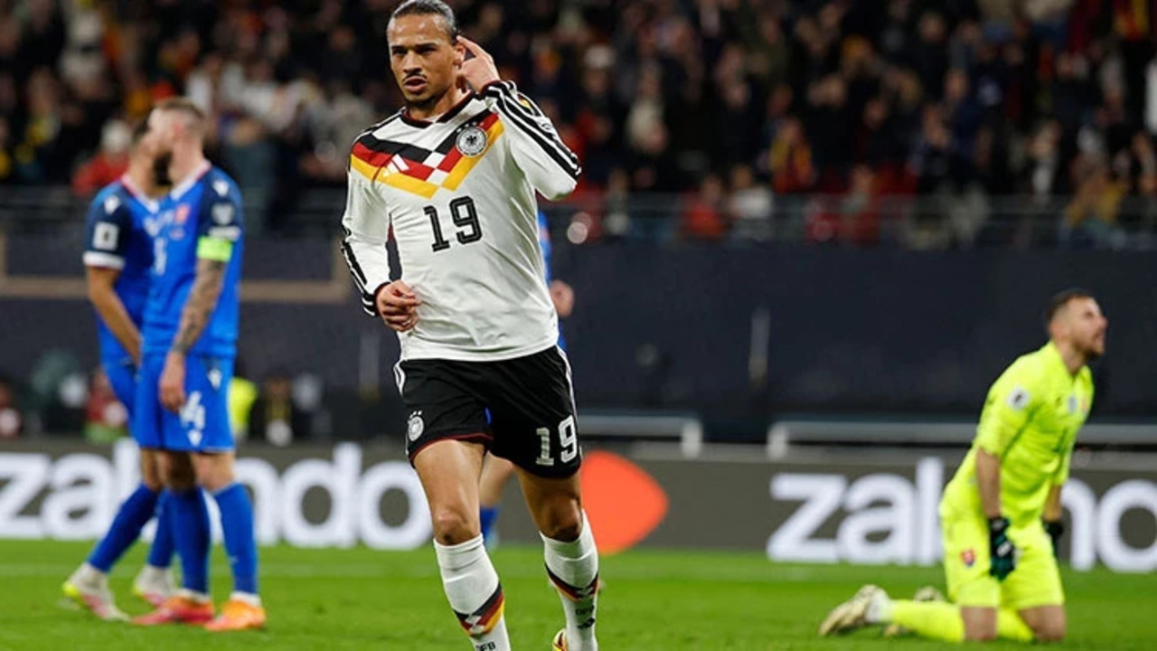 Leroy Sane duble yaptı, Almanya Milan Skriniar'ın ülkesine tarihi fark attı (Almanya 6 - 0 Slovakya | Maçın sonucu)