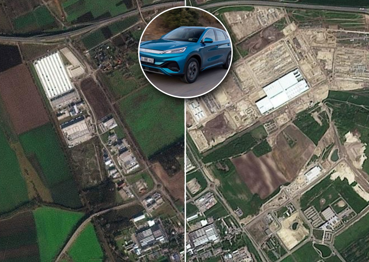 BYD Macaristan'da üretime hazırlanıyor, Türkiye’de çivi çakılmadı: Uydu görüntüleri farkı ortaya koydu!