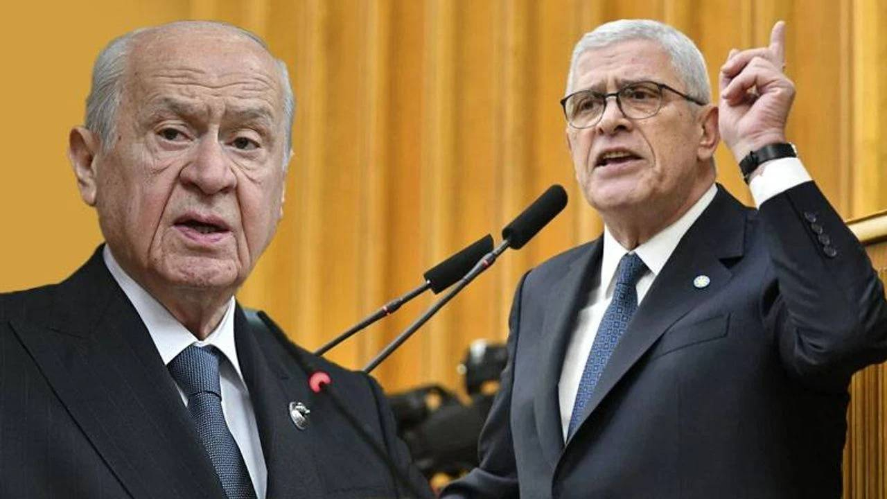 Bahçeli’nin İmralı açıklamasına Dervişoğlu tepkisi: "Salın gitsin"