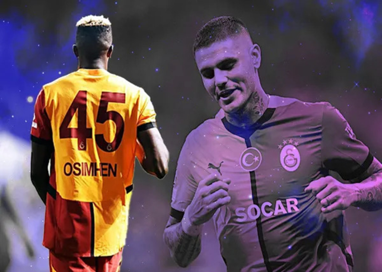 Galatasaray'da büyük kriz! Victor Osimhen sakatlandı, Mauro Icardi tatilini uzattı!