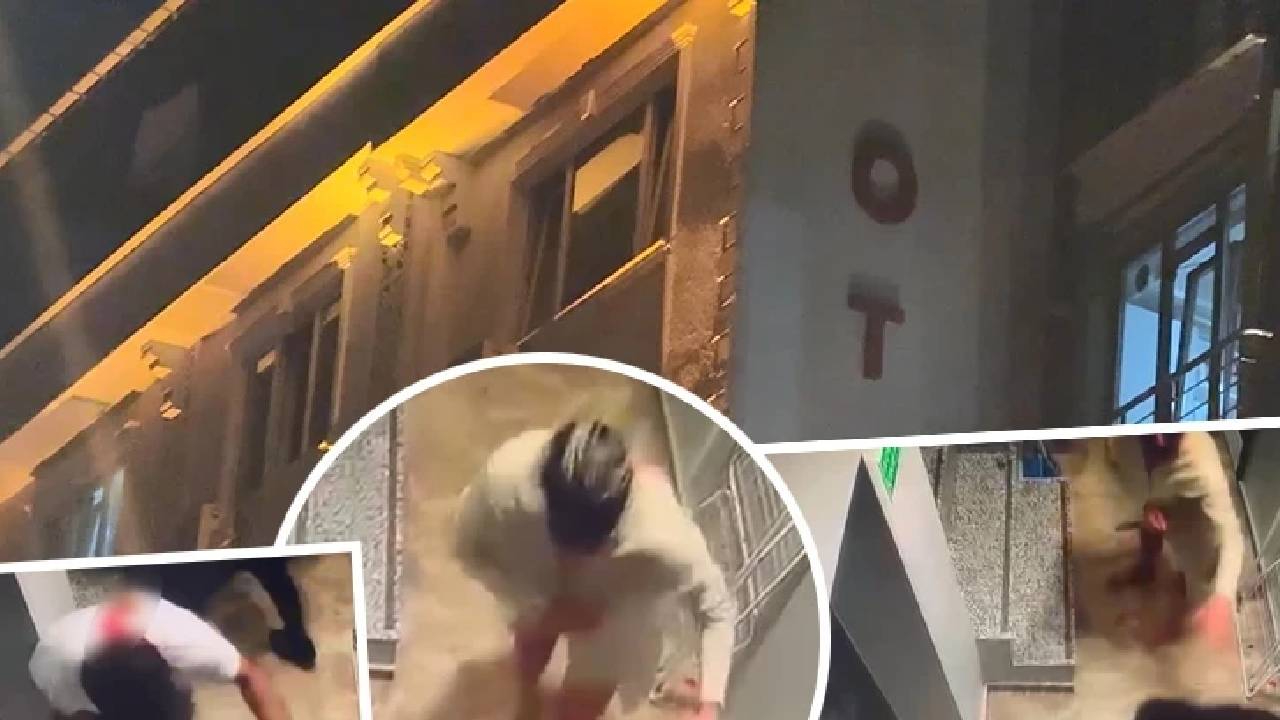 Kağıthane'de kanlı kavga! Eşini canlı yayında arayan koca, otelde bıçaklı saldırı düzenledi
