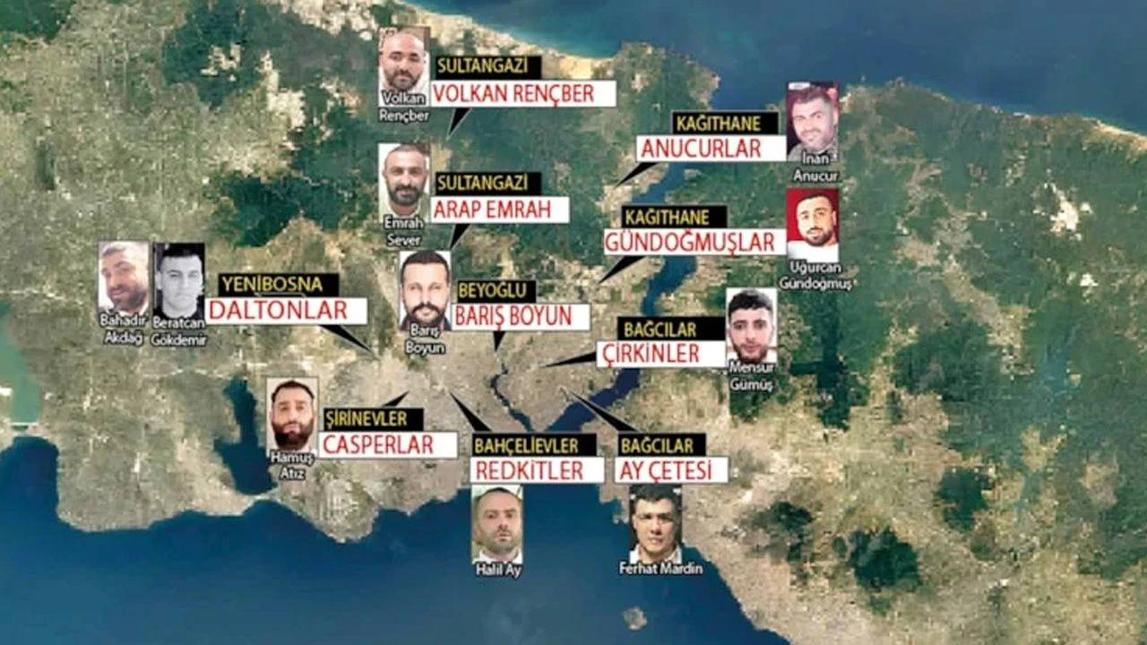 Sultangazi’den Yenibosna'ya... İstanbul’un kara listesi: Çeteler ve etki alanları