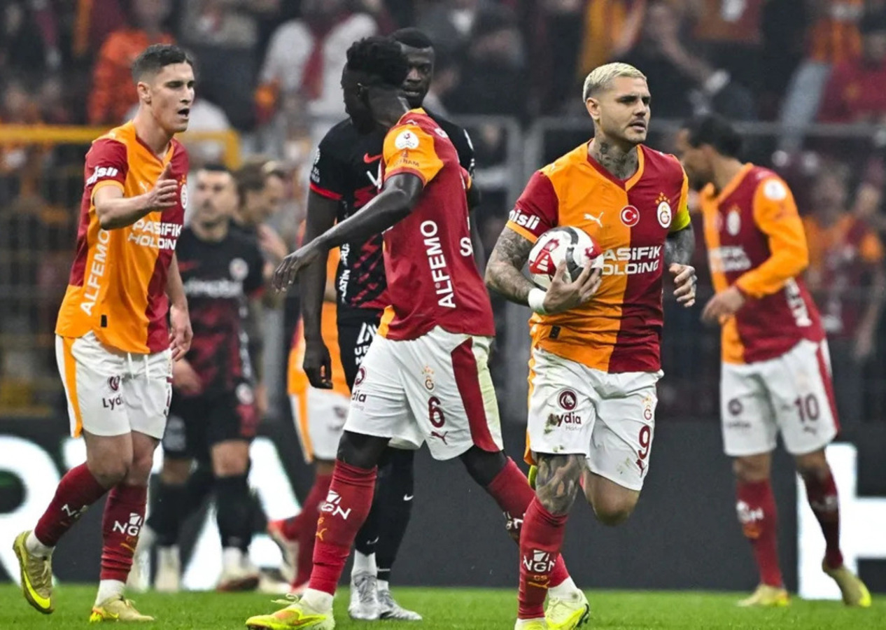 5 gol 2 kırmızı kart çıktı, Galatasaray geriden gelerek 3 puanı aldı (Galatasaray 3 - 2 Gençlerbirliği | Maçın özeti)