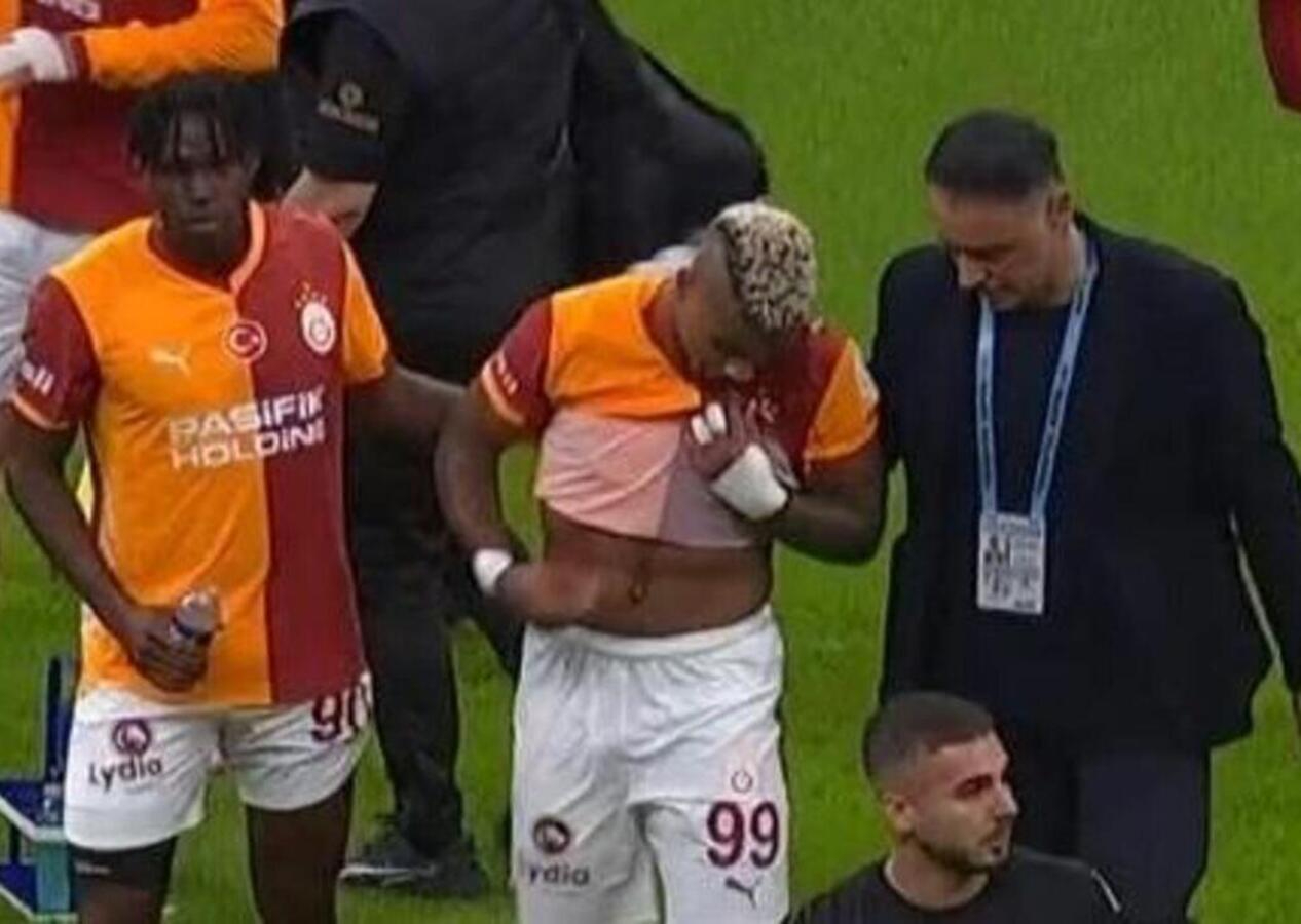 Galatasaray'a çifte kabus! 2 yıldız maçı yarıda bırakmak zorunda kaldı
