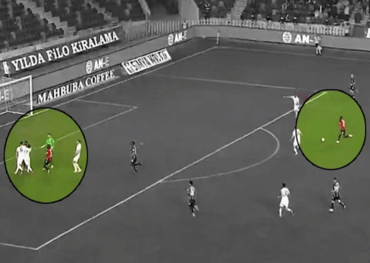 Sahalarda görülmemiş olay! Kaleci kavgayı ayırırken gol yedi!