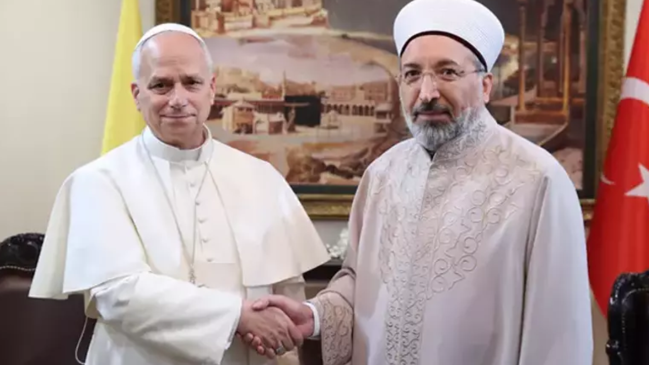 Papa 14. Leo'dan Diyanet İşleri Başkanlığı’na dikkat çekici ziyaret!