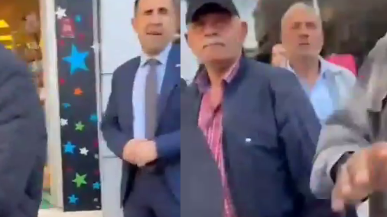 İYİ Partili Orkun Özeller’e Trabzon’da protesto: "Şehitler üzerinden siyaset yapma!"