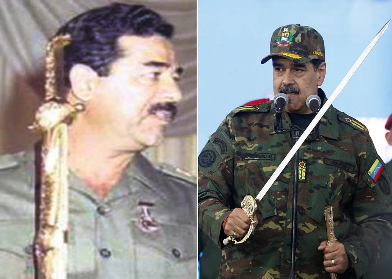 Maduro'nun sonu Saddam gibi mi olacak? Maduro Trump’a kılıç çekti! Bolivar’ın 200 yıllık kılıcıyla verilen mesaj dünyanın gündeminde