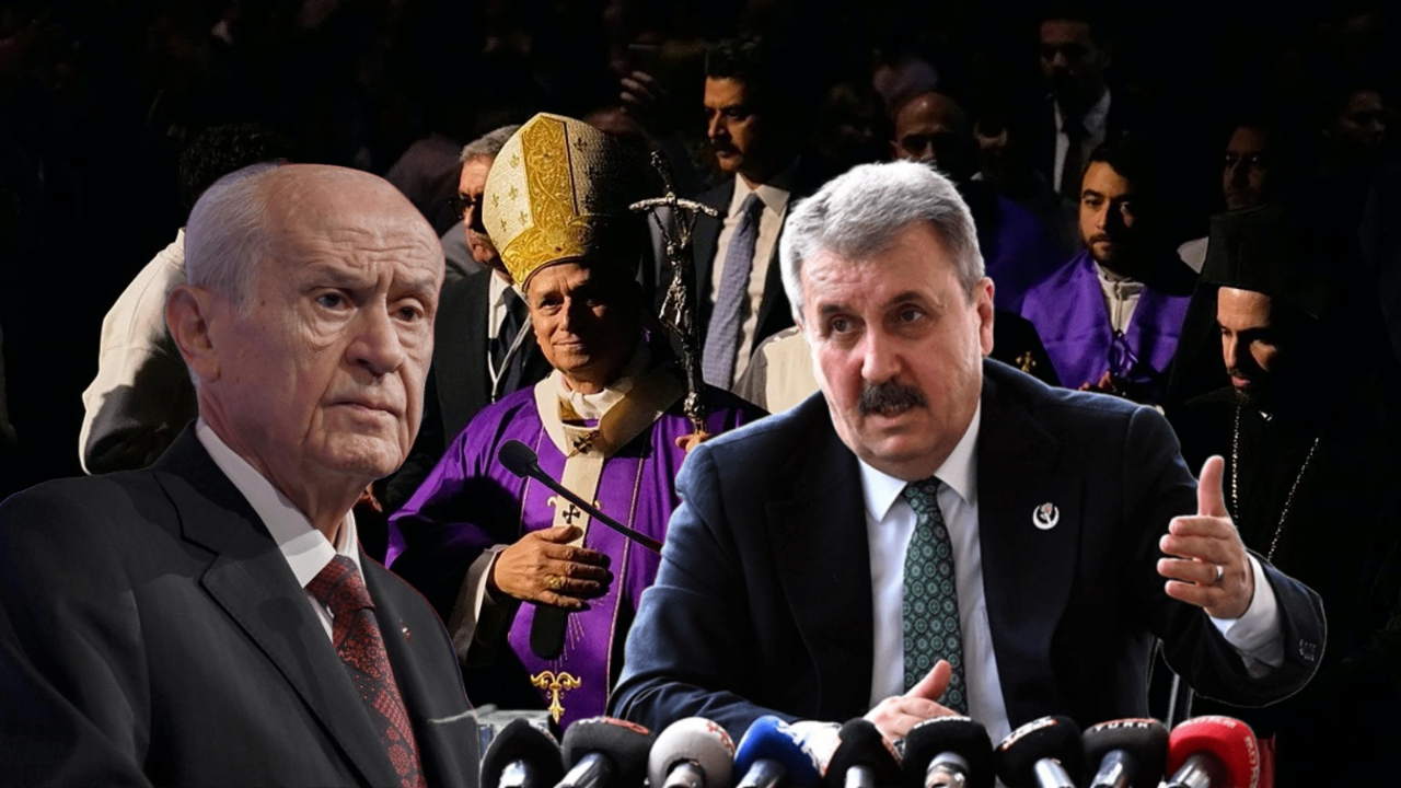 Papa ziyareti gerilimi... BBP ve MHP’den art arda tepkiler!