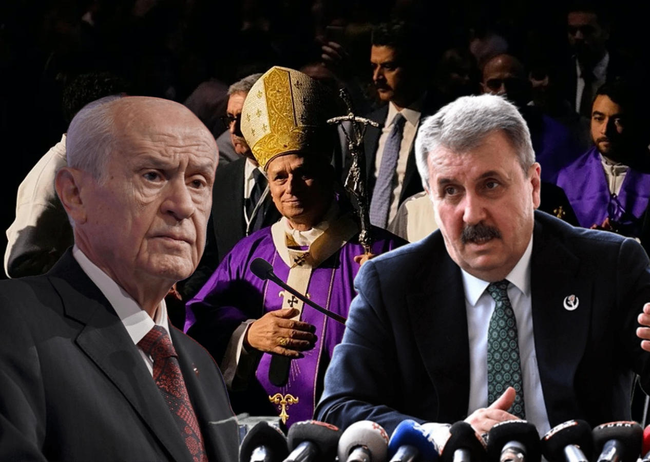 Papa ziyareti gerilimi... BBP ve MHP’den art arda tepkiler!