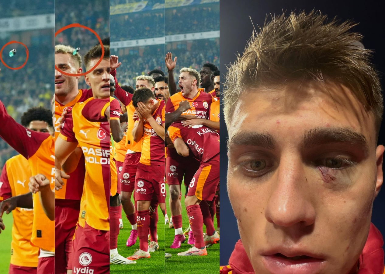 Kazımcan Karataş'ı kör edecekti! O holigana ödül gibi ceza: Bir sonraki derbide tribünde olacak