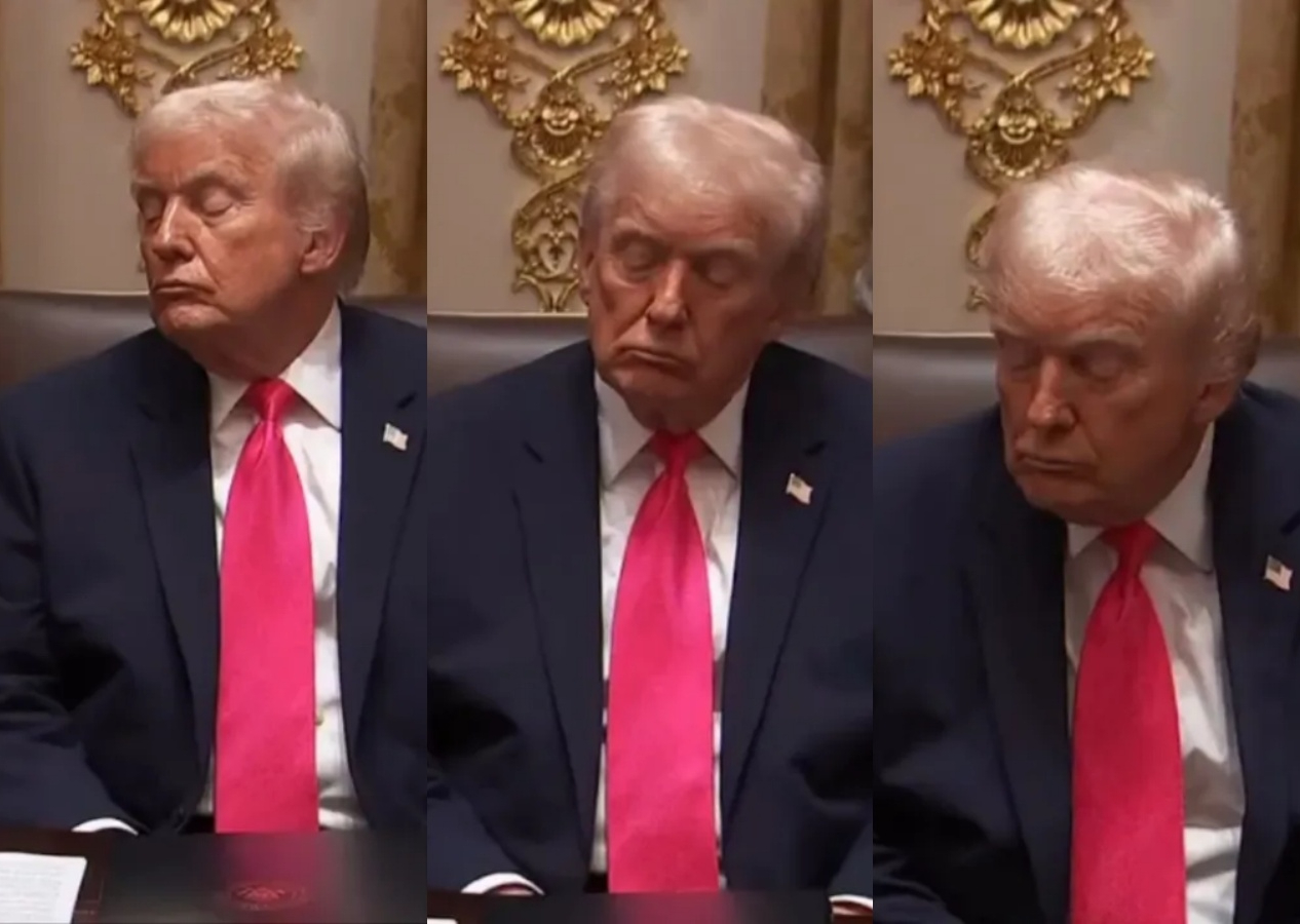 Şişlik, morluk, uyuklama… Trump’ın sağlığında neler oluyor? Sosyal medya bu videoyu konuşuyor...