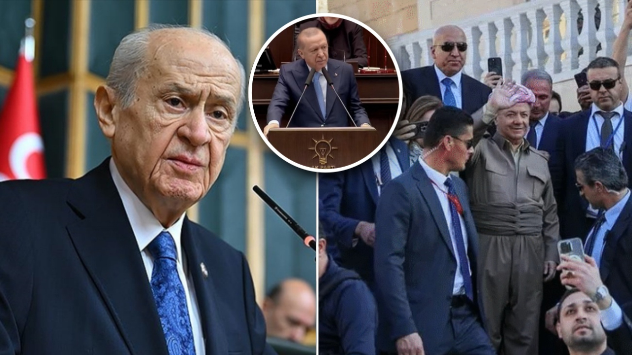 Barzani'nin Şırnak ziyareti... Krize Cumhurbaşkanı Erdoğan'dan net çıkış: Bahçeli hakkındaki hadsiz açıklamalar kabul edilemez, vahim hatadan dönün!