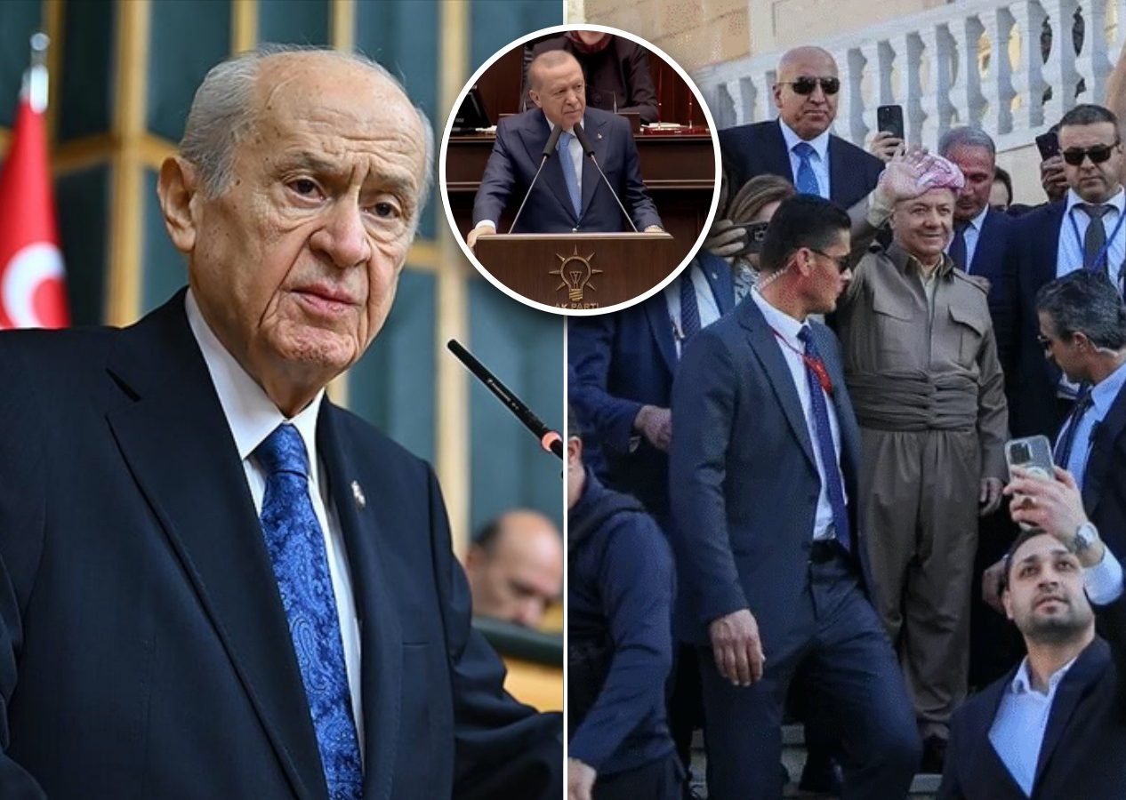 Barzani'nin Şırnak ziyareti... Krize Cumhurbaşkanı Erdoğan'dan net çıkış: Bahçeli hakkındaki hadsiz açıklamalar kabul edilemez, vahim hatadan dönün!