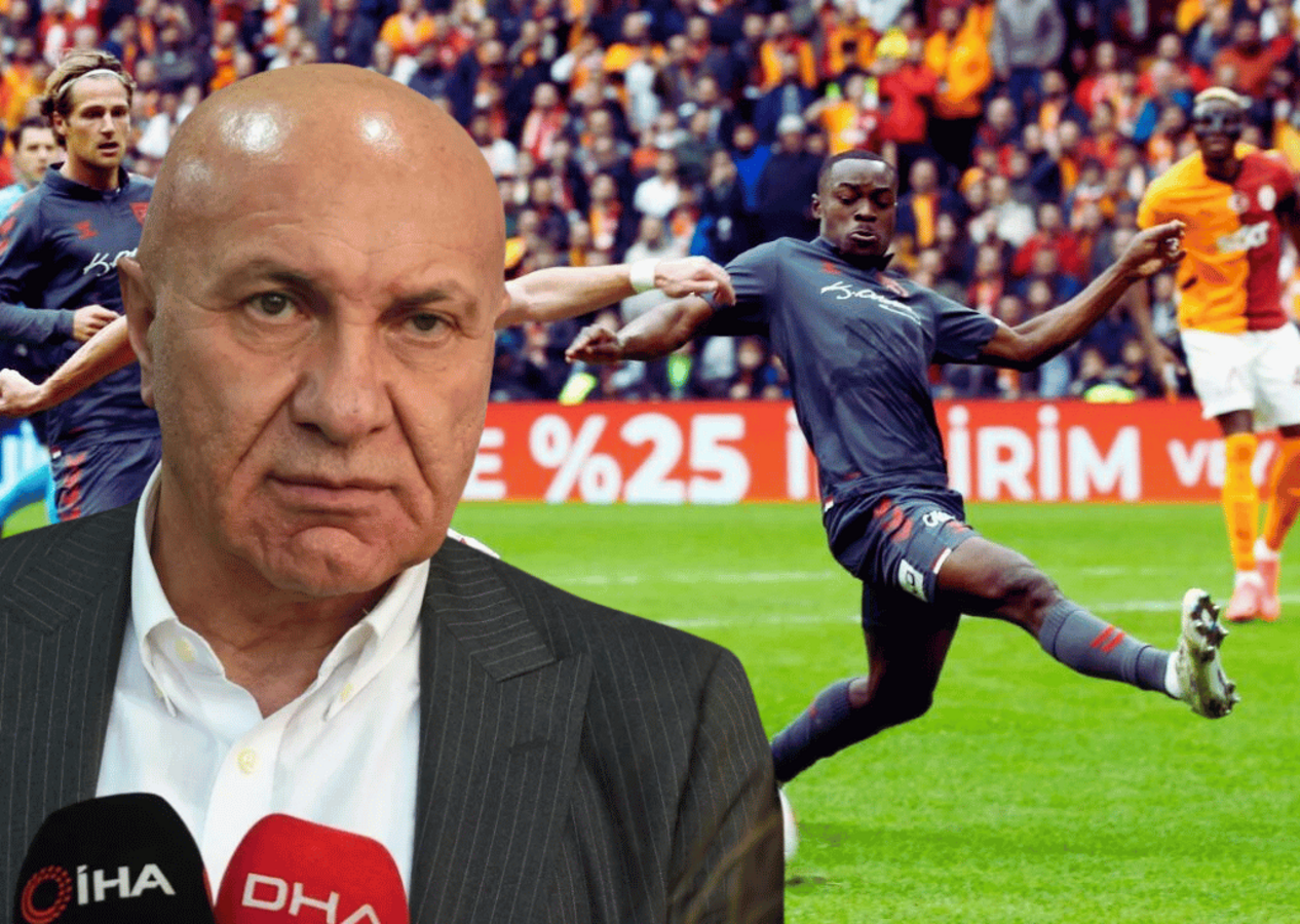 Samsunspor Başkanı Yüksel Yıldırım'dan bomba açıklamalar: Galatasaray'ı yenmemiz için önce hakemi yenmemiz gerekiyor!