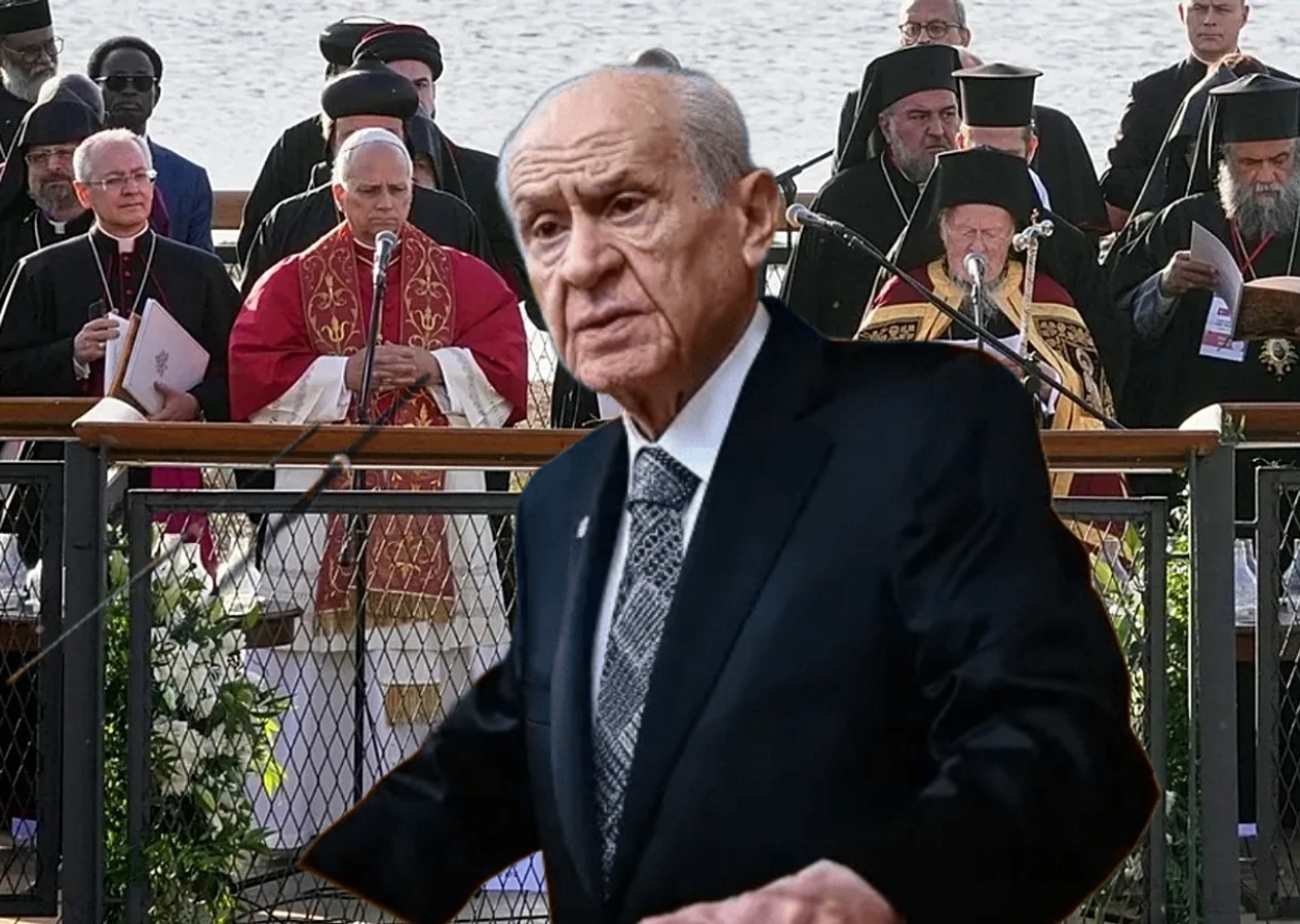 Bahçeli’den Papa’ya ve ABD’li elçinin Ruhban okulu açıklamasına sert tepki: Müslüman mahallesinde salyangoz satmanın alemi yok