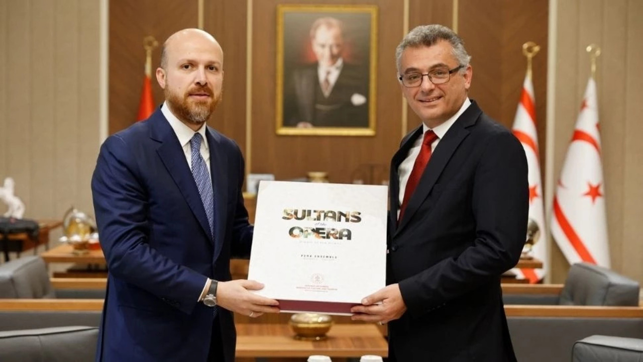 KKTC Cumhurbaşkanı Tufan Erhürman, Bilal Erdoğan'ı misafir etti