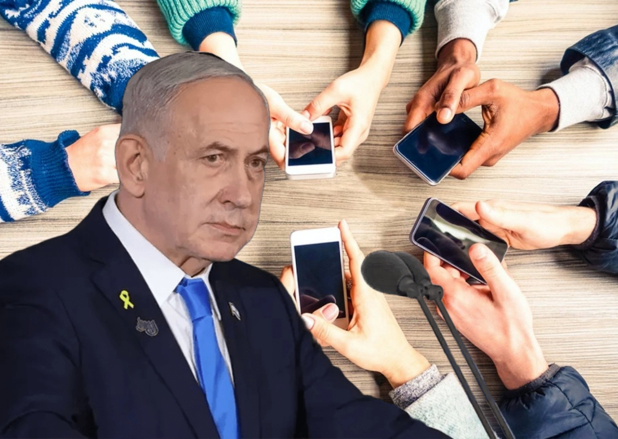 Netanyahu'dan ikinci telefon çıkışı! "Botlarla savaşıyoruz, o telefonların çoğunun üreticisi İsrail"