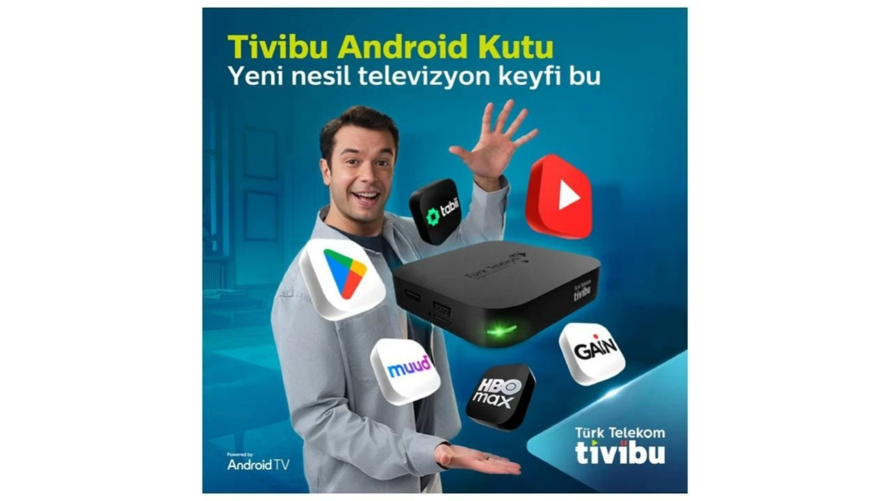 Tivibu’dan Akıllı TV devrimi! Android TV Kutu ile televizyonlar keyif üssüne dönüşüyor